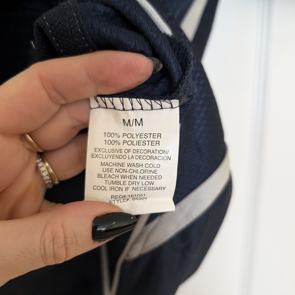 Yankees Black Baseball Jersey Size Medium - Picture 7 of 9